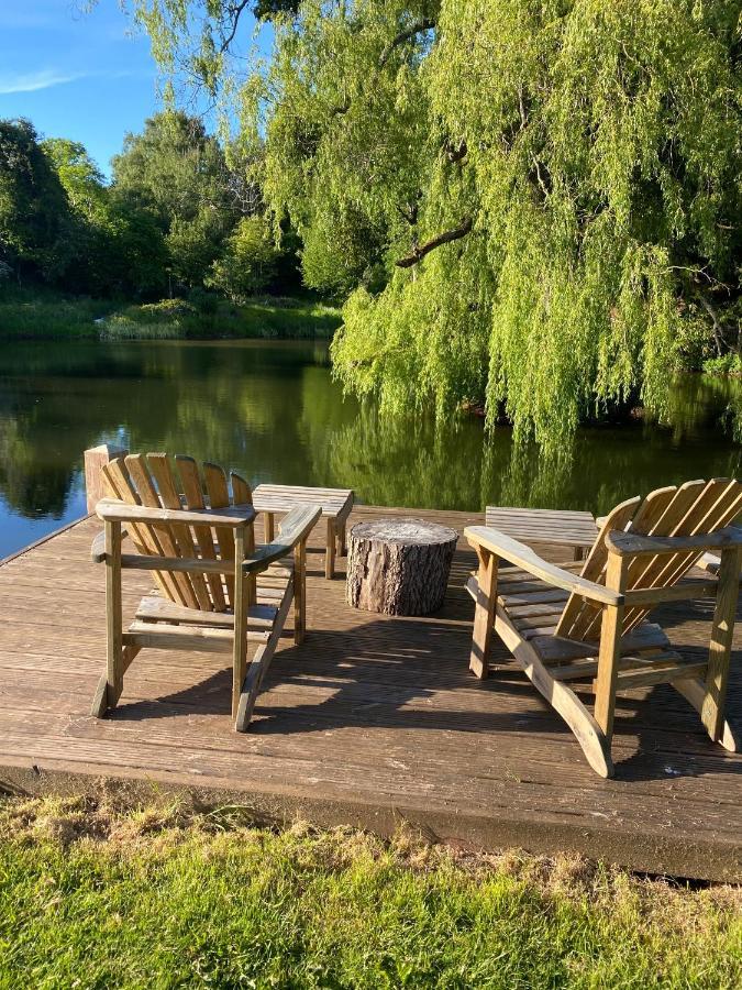 Cwmbach Lodge Luxury B&B Glasbury Esterno foto