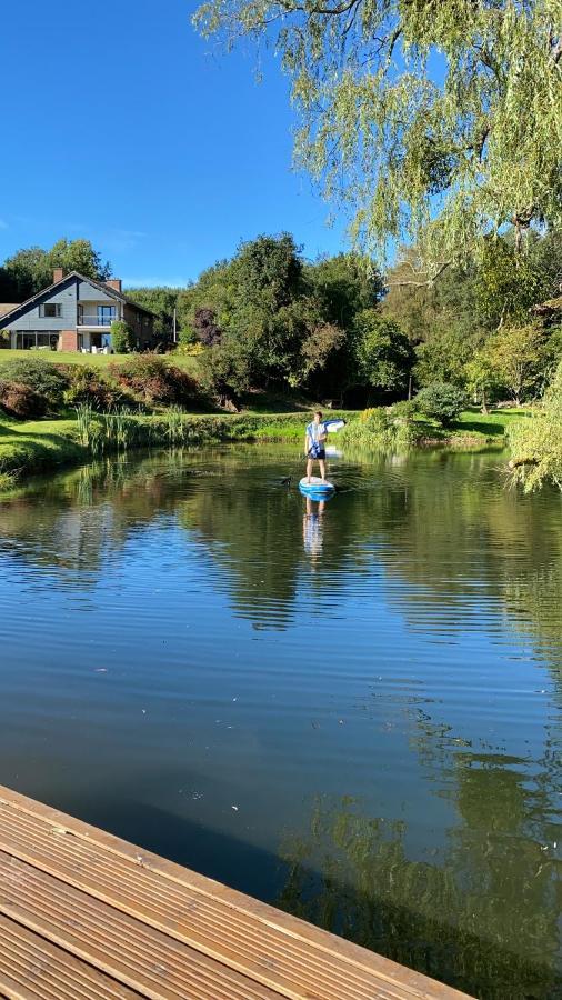 Cwmbach Lodge Luxury B&B Glasbury Esterno foto